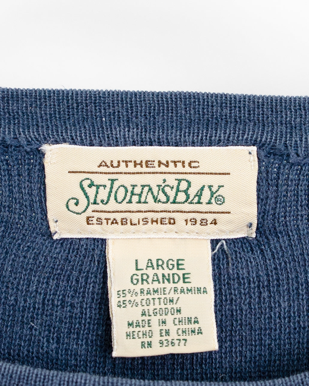 90's Ramie Cotton Pullover