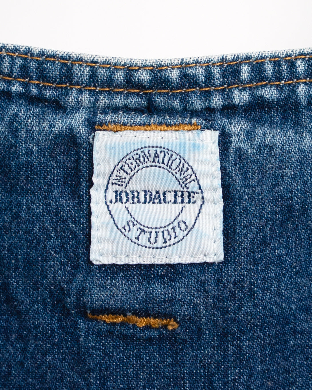 80's Pleated Denim Skirt