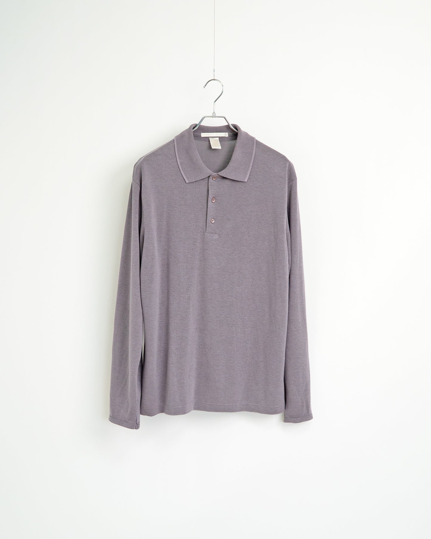 90s Long-Sleeved Polo Shirt