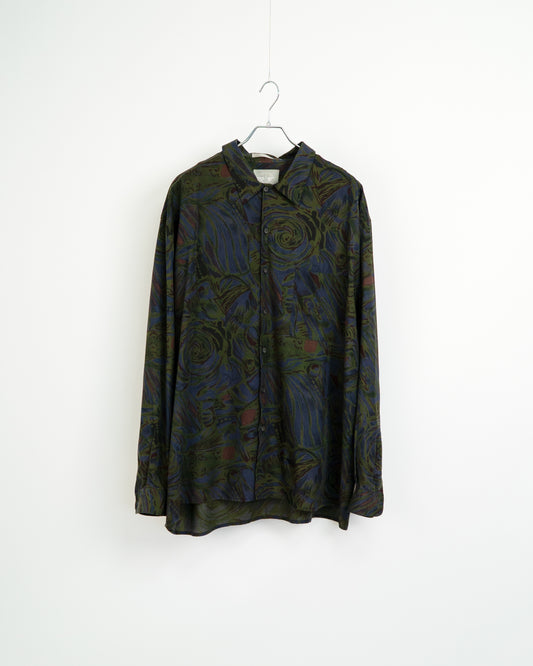 80's Abstract Patterned Shirt