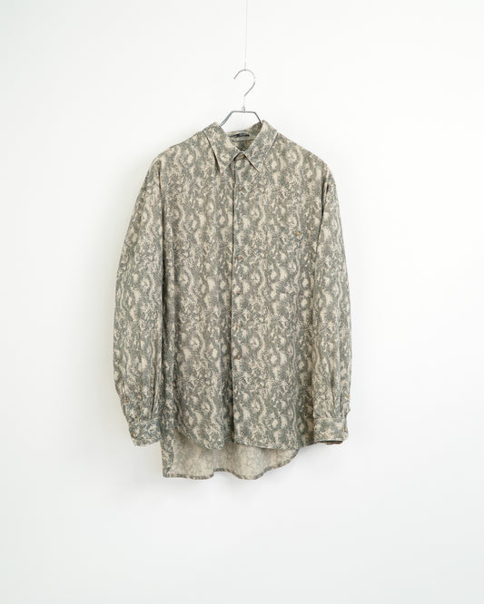 Abstract Patterned Shirt