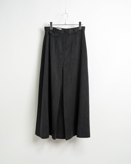 90's Maxi-length Wool Skirt