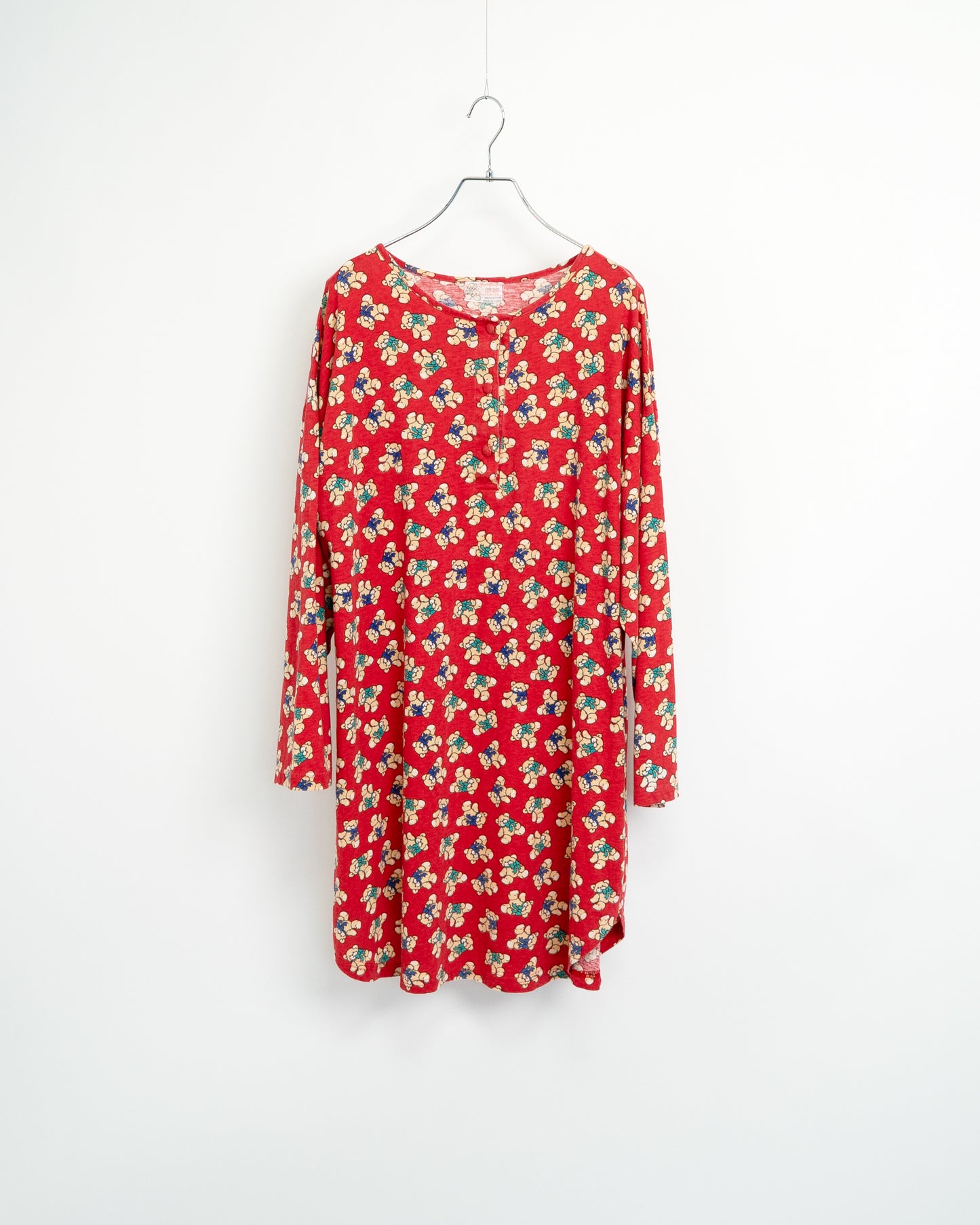 Little Bear-Print Jersey Dress