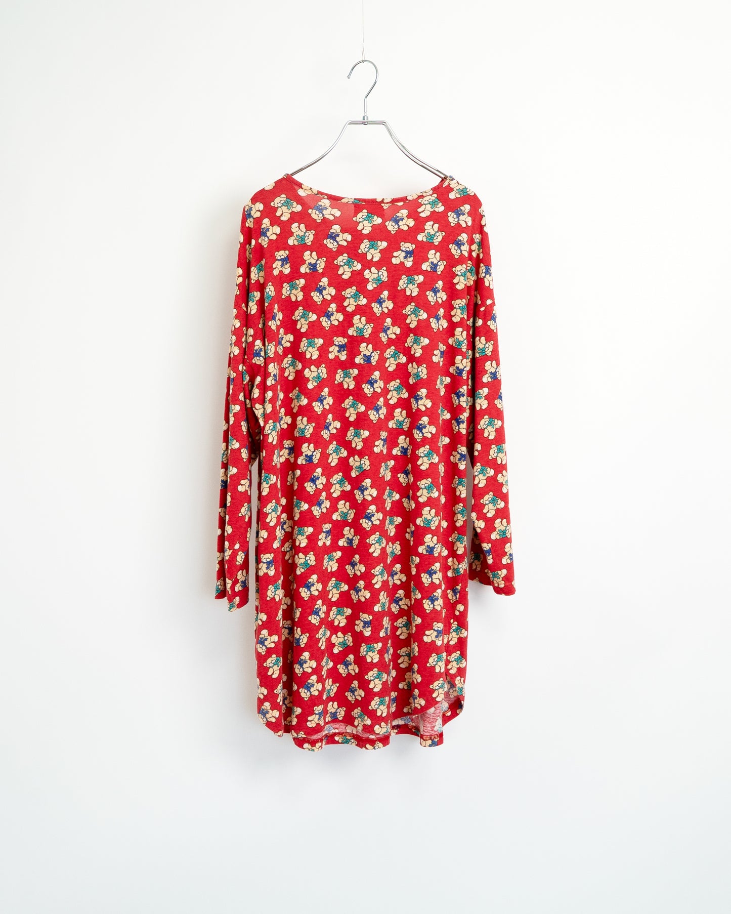 Little Bear-Print Jersey Dress