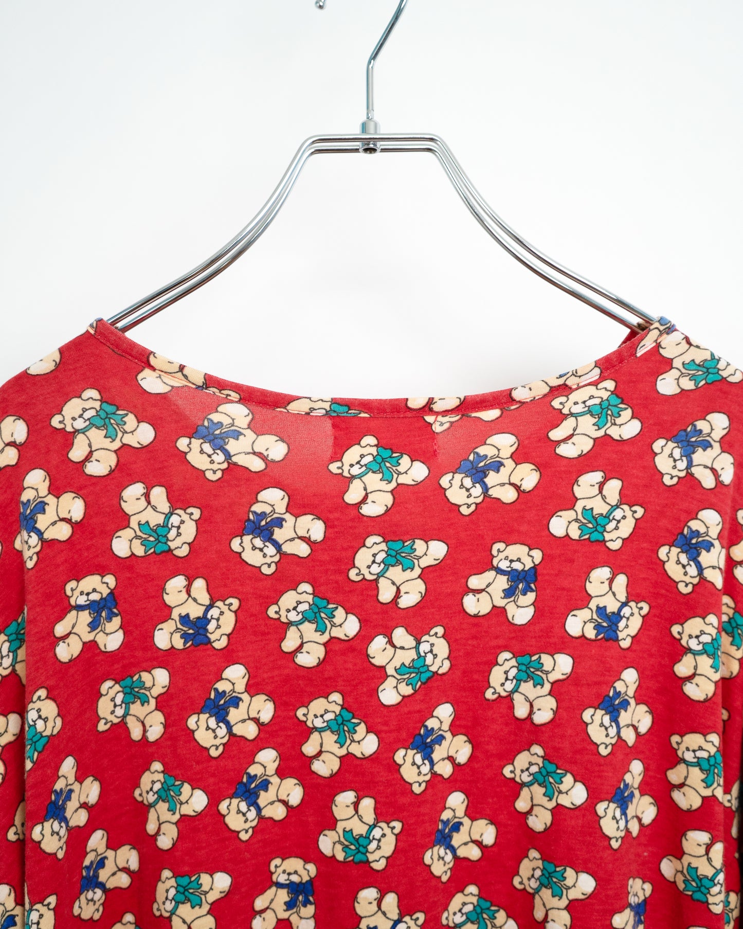 Little Bear-Print Jersey Dress