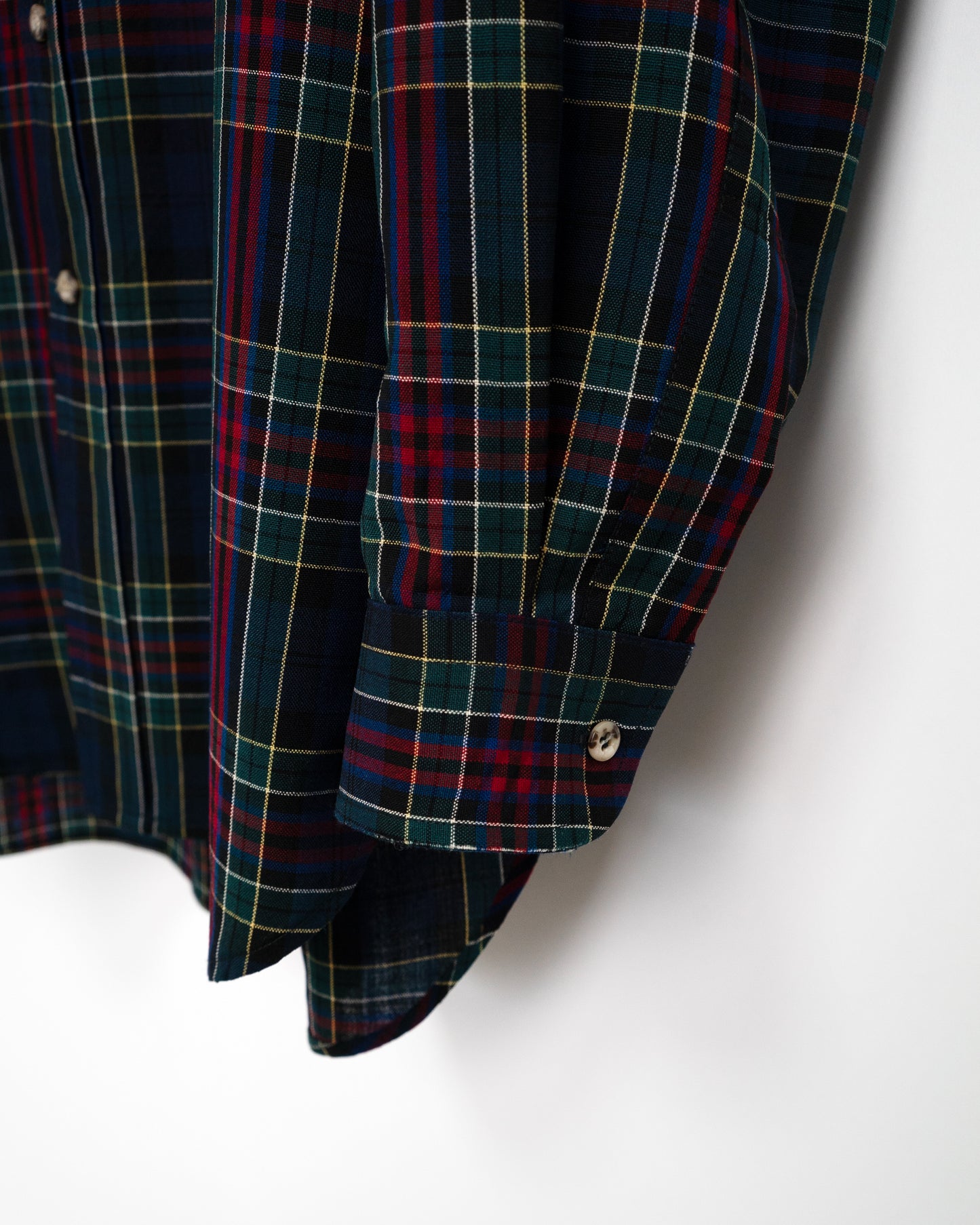 90s Wool plaid shirt