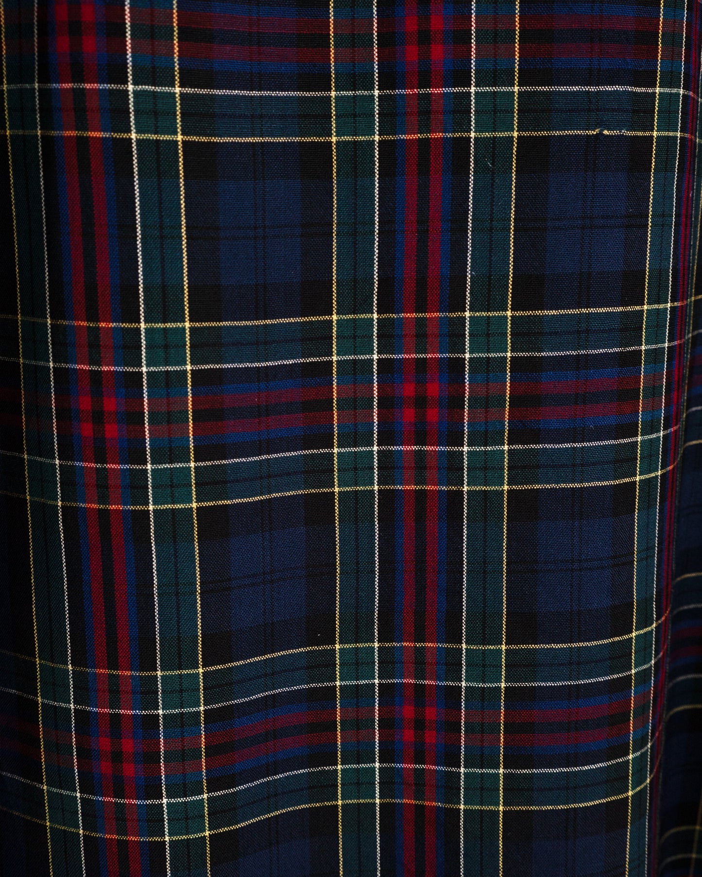 90s Wool plaid shirt