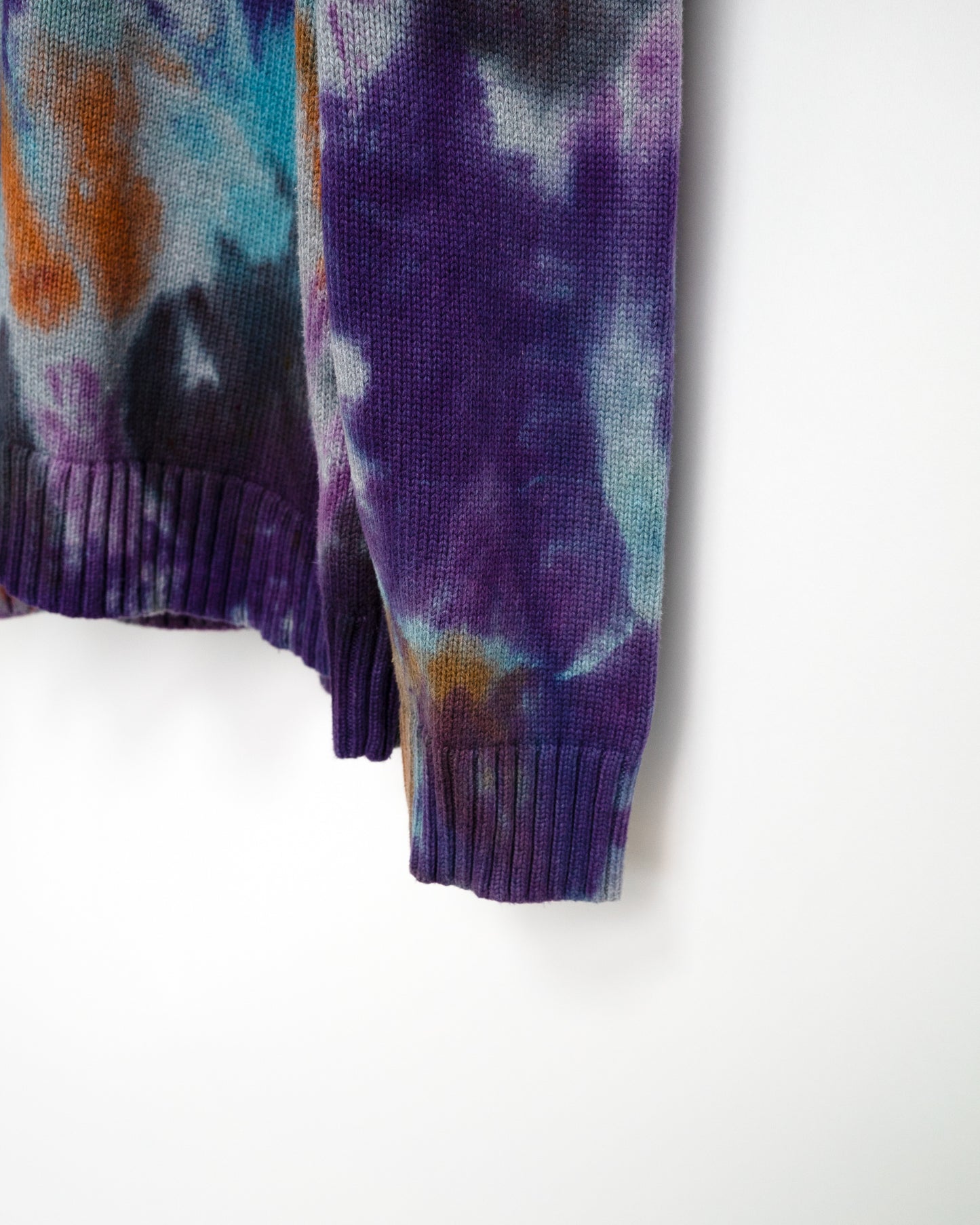 Tie-dye Knit Sweater