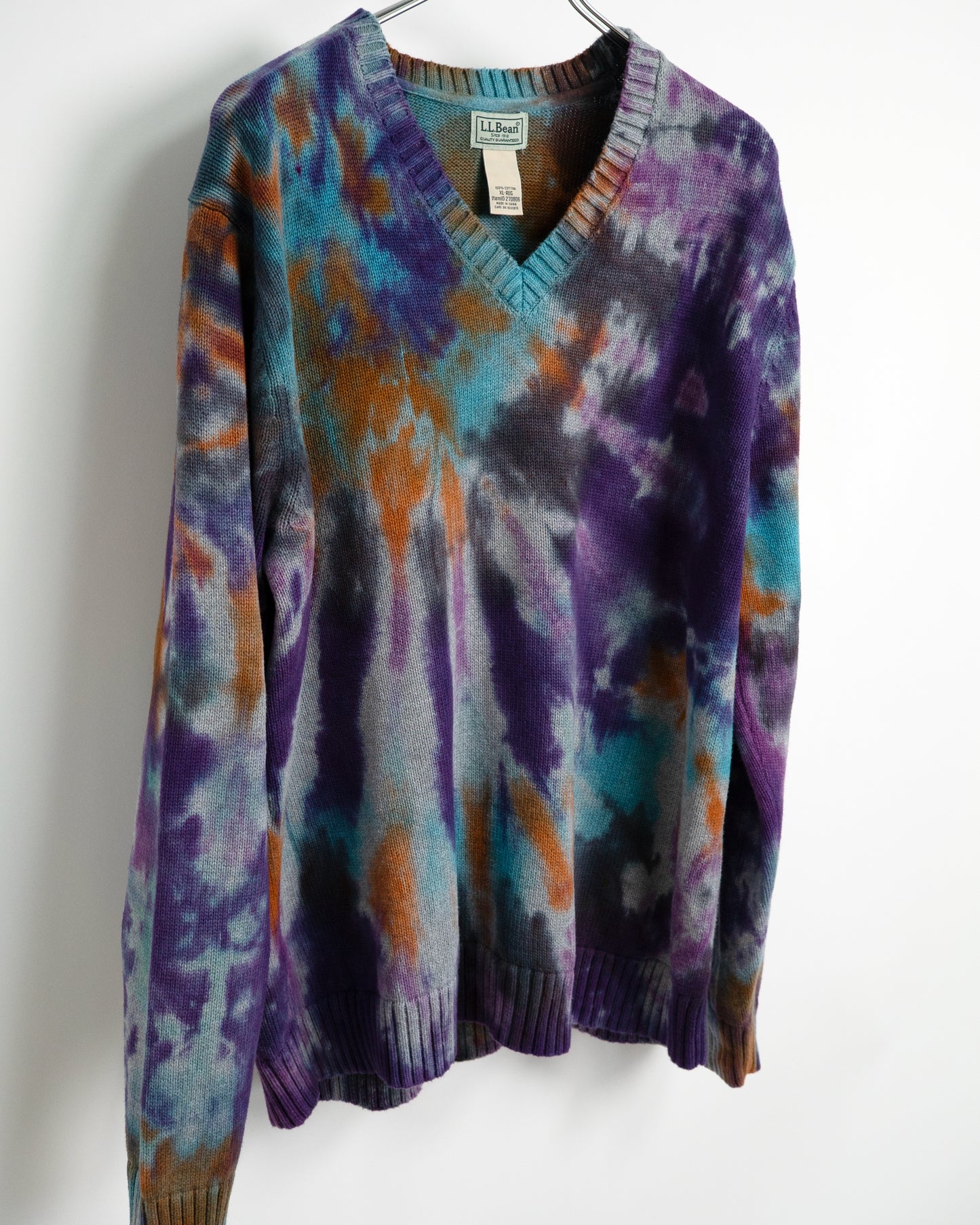 Tie-dye Knit Sweater