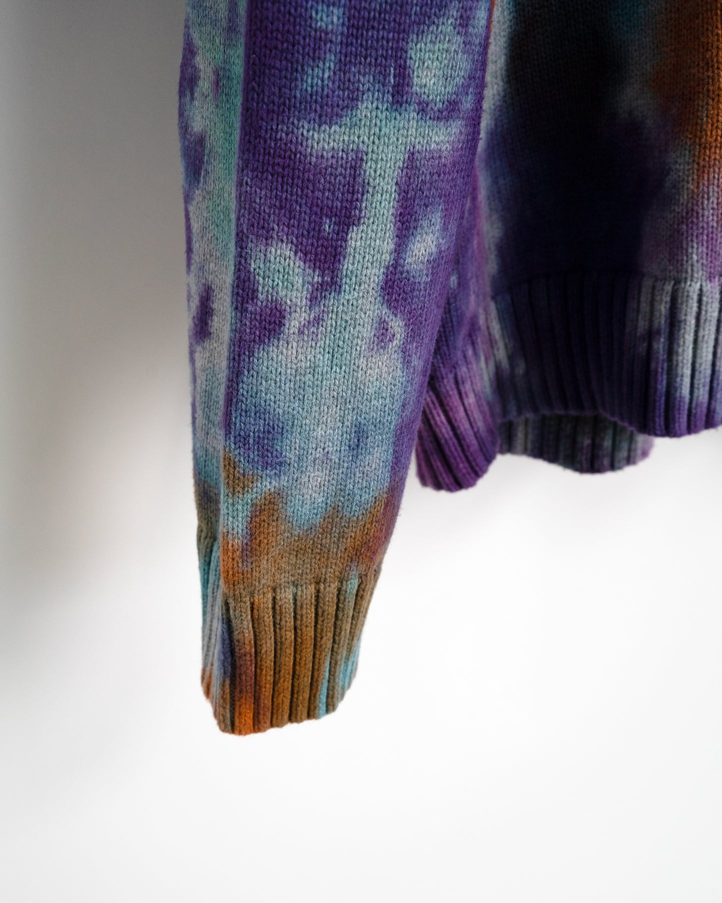 Tie-dye Knit Sweater