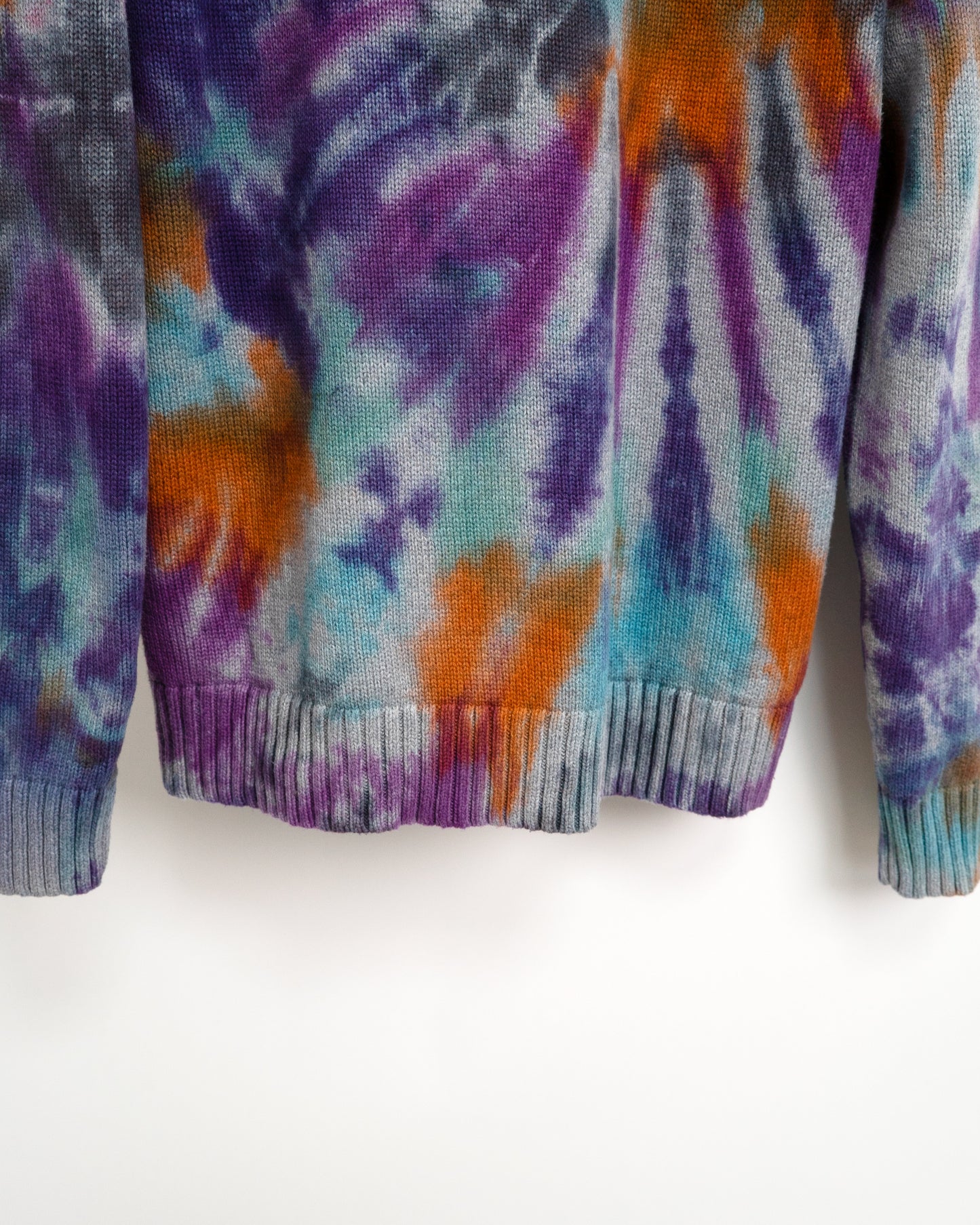 Tie-dye Knit Sweater