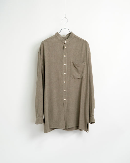Stand-collar shirt