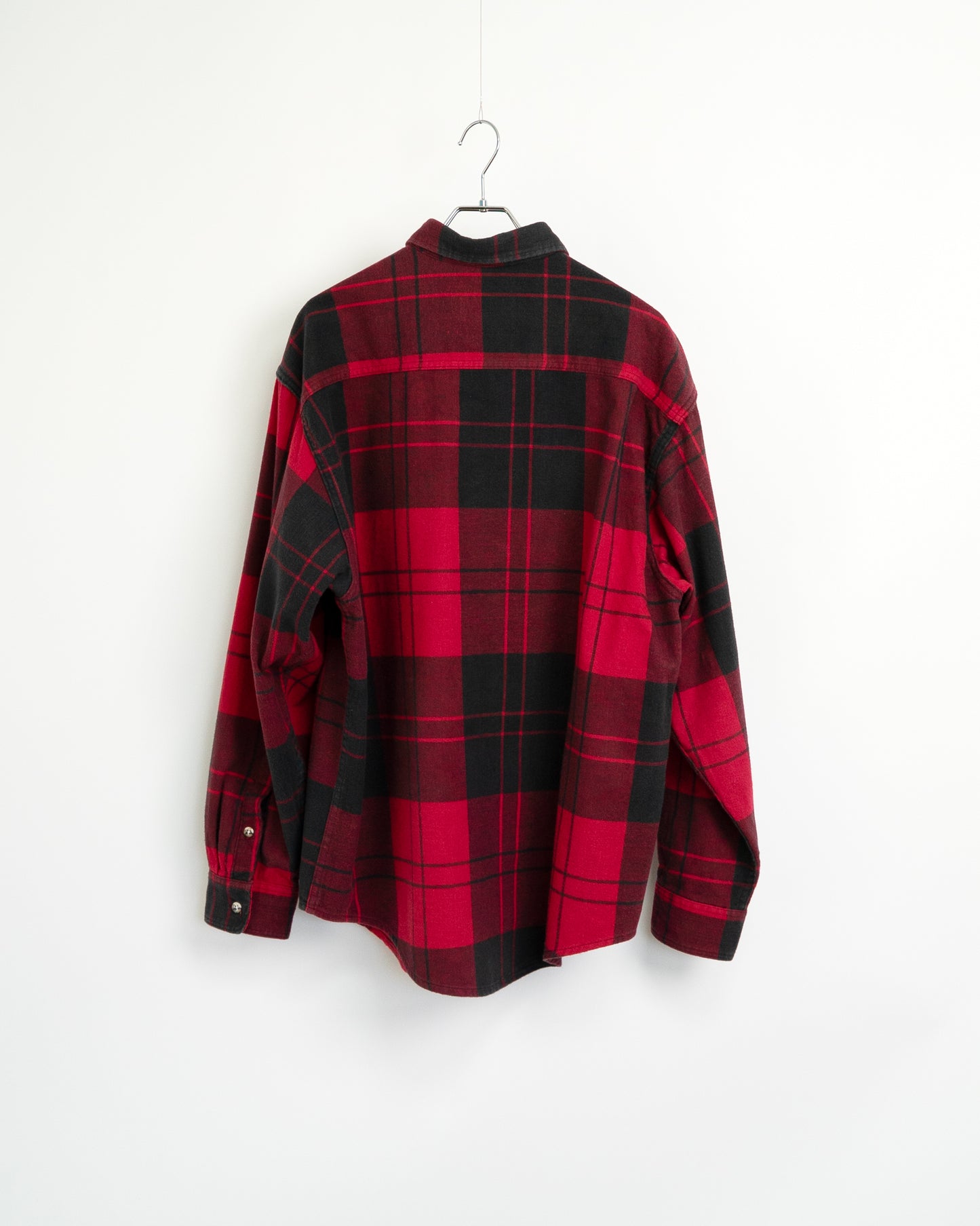 80s-90s "Black Tag" Heavy Flannel Shirt