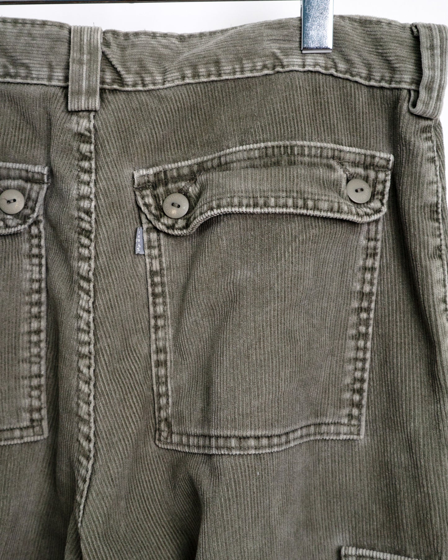 90's Corduroy Cargo Pants