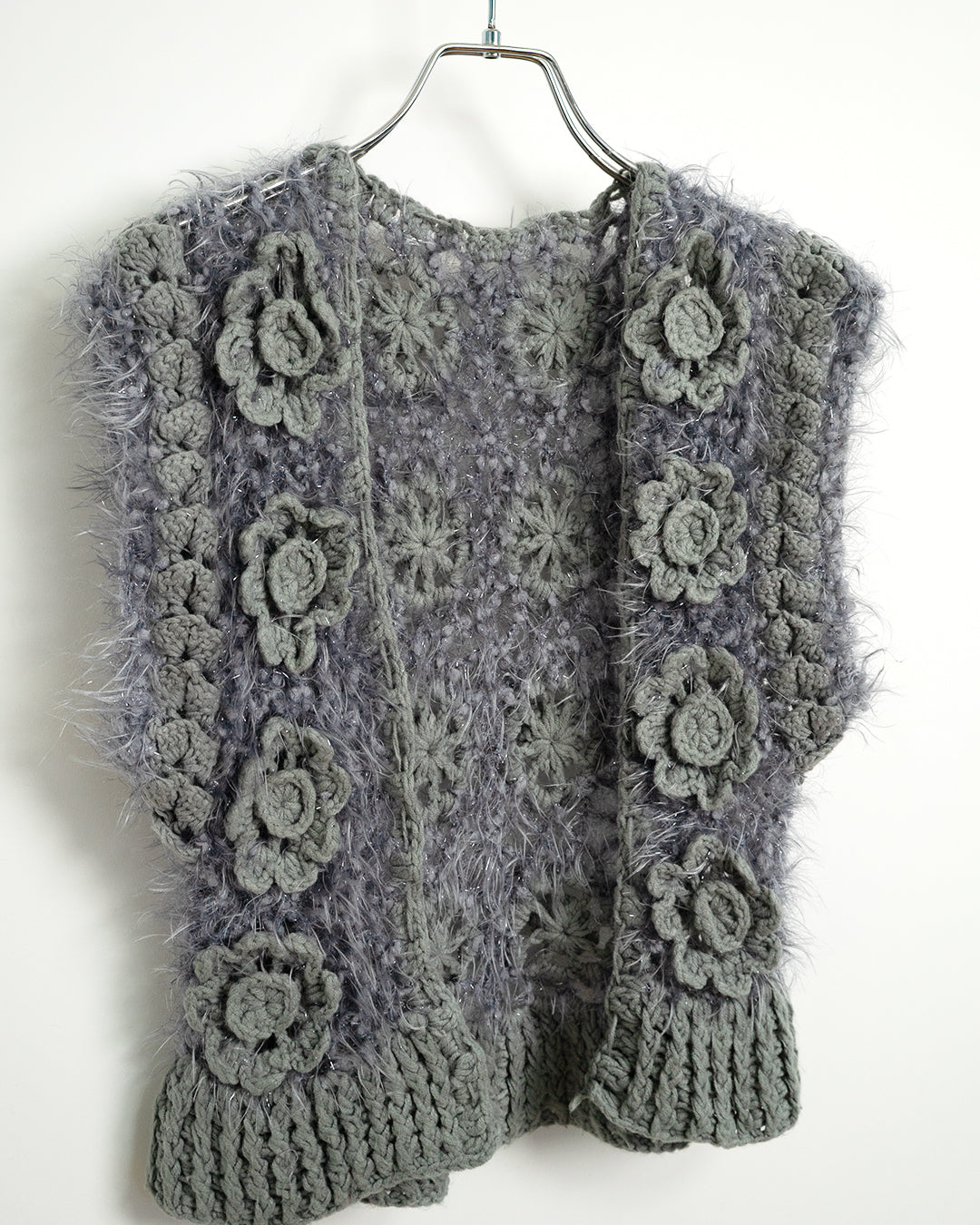 Crochet Knit Cardigan