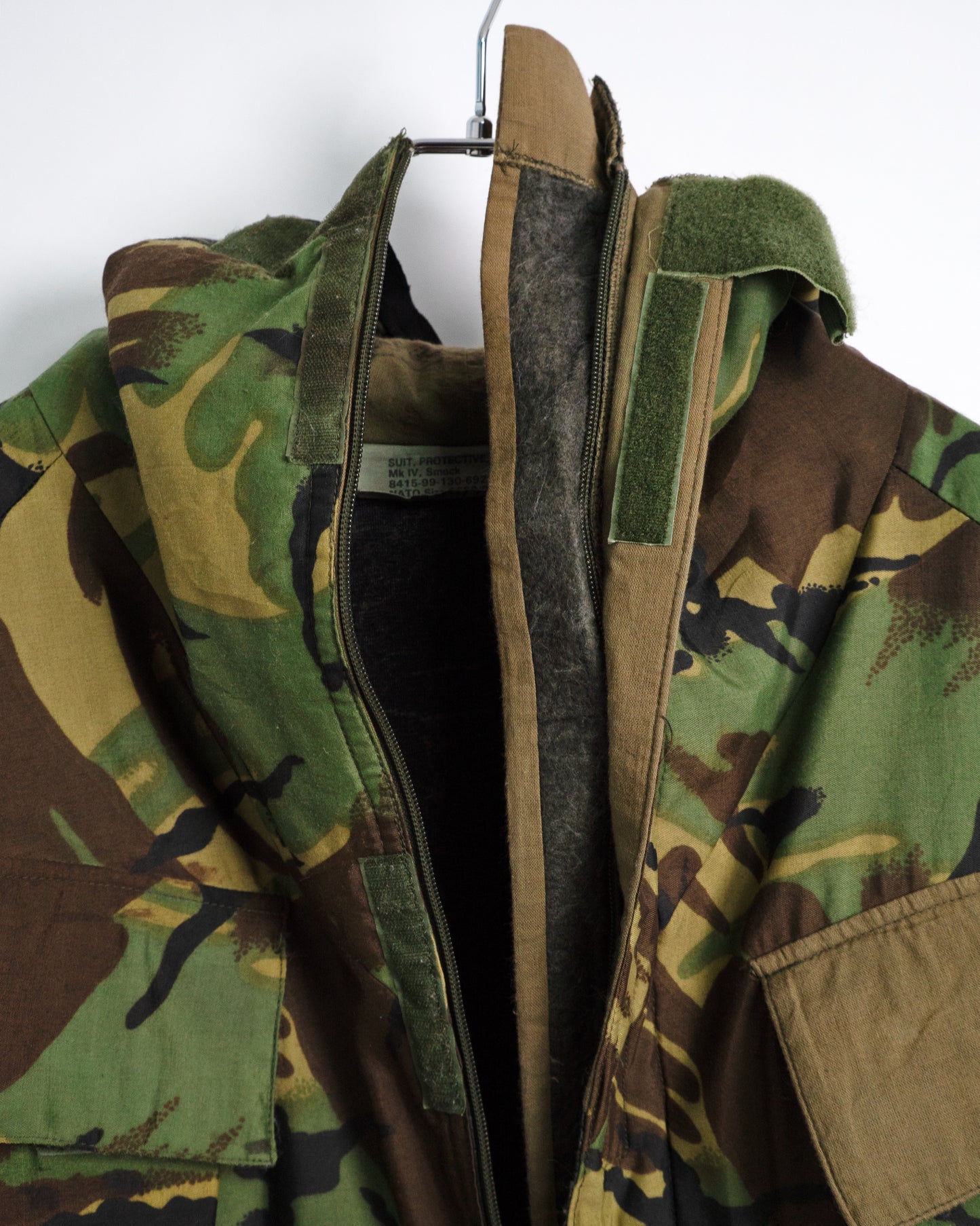 1987 British Army NBC Protective Full-Zip Smock