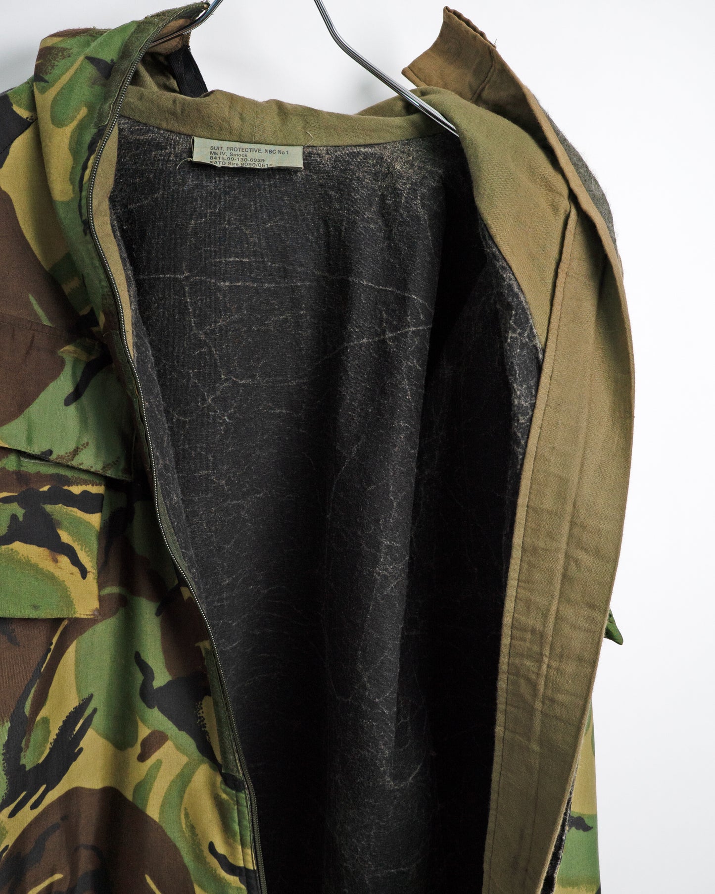 1987 British Army NBC Protective Full-Zip Smock