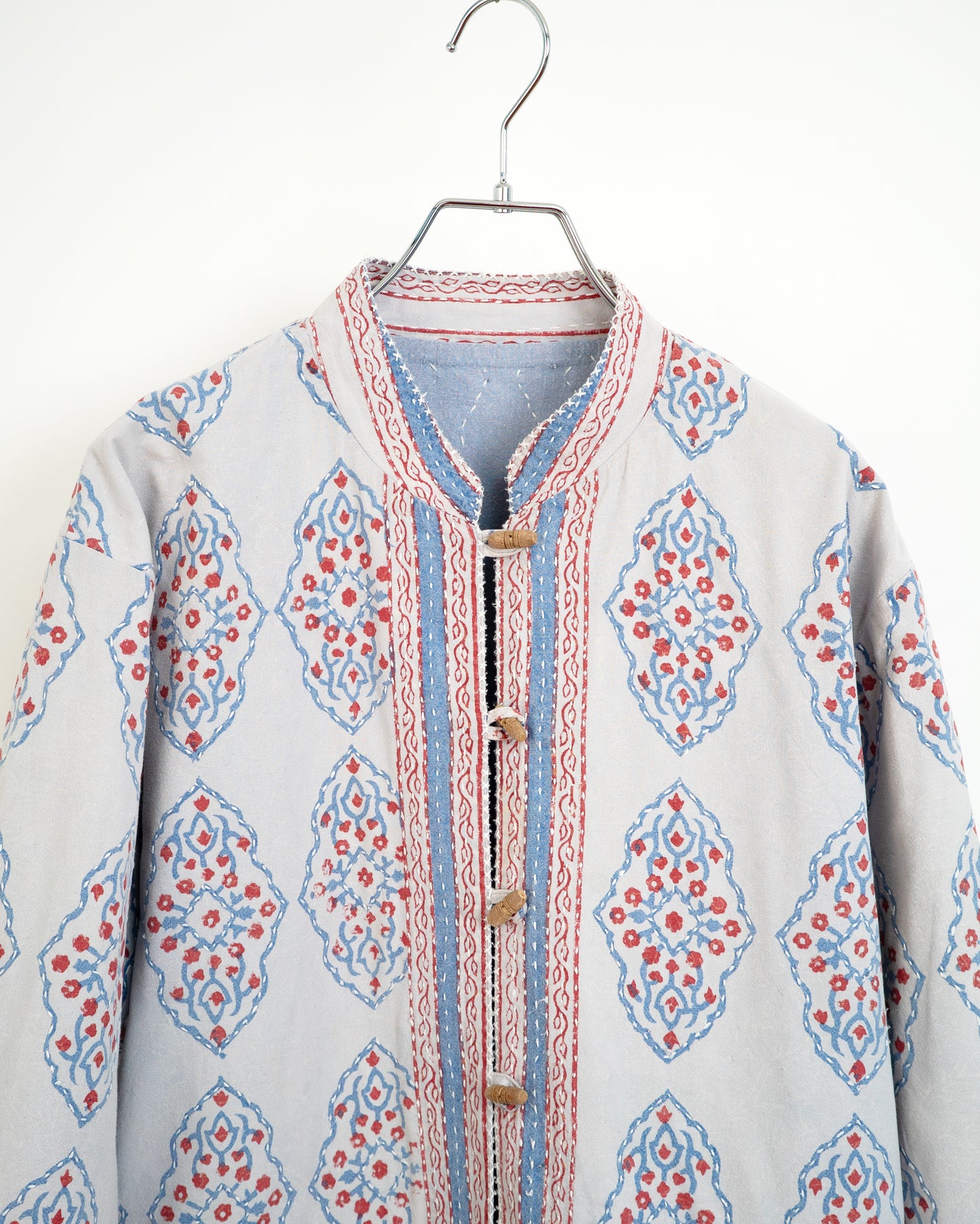 Hand-Stitched Reversible Kantha Jacket