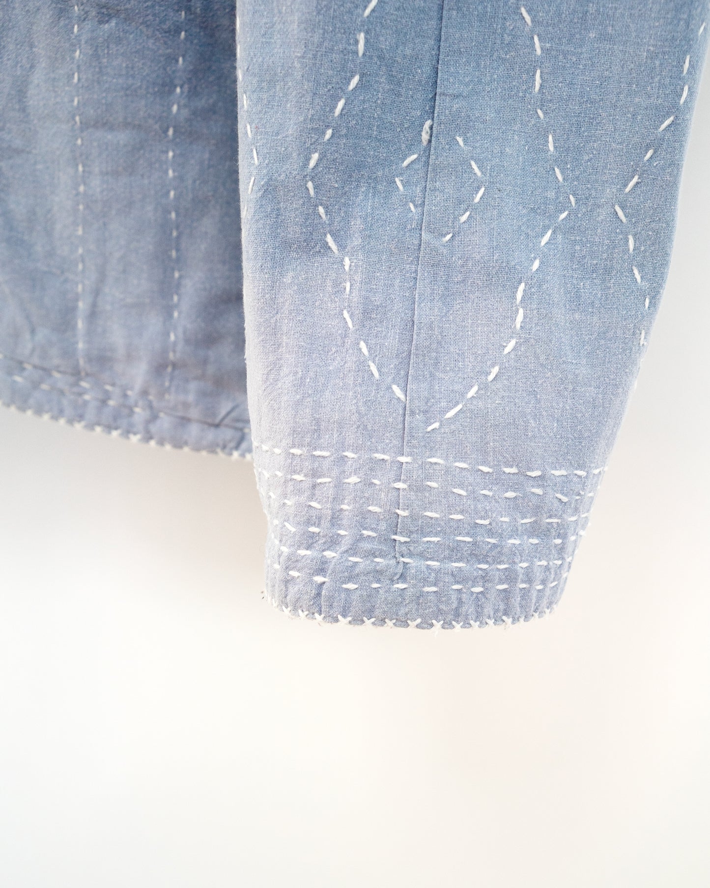 Hand-Stitched Reversible Kantha Jacket