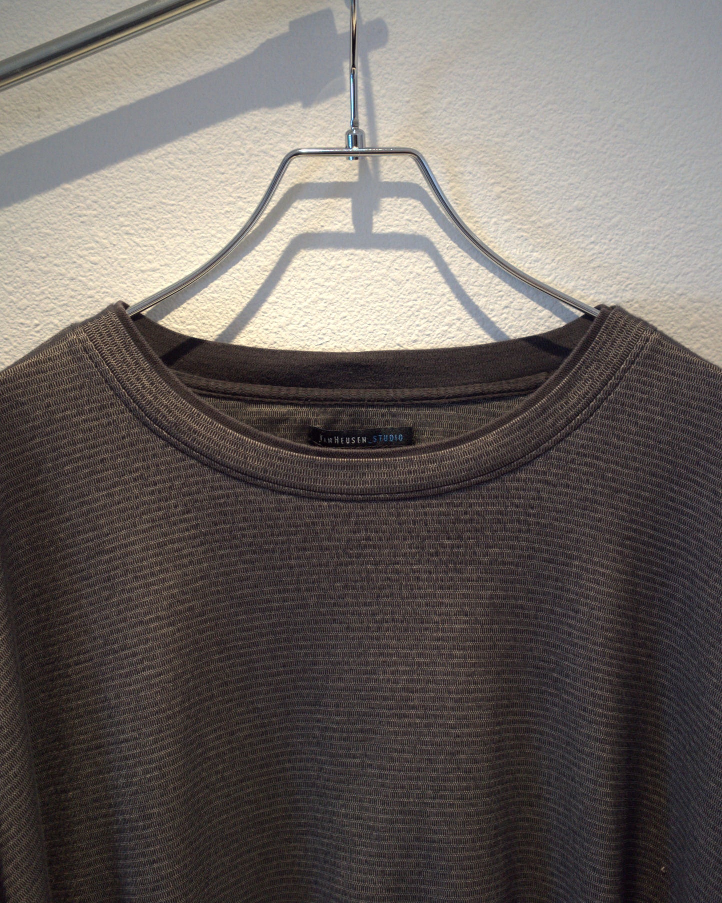 Jacquard knit T-shirt