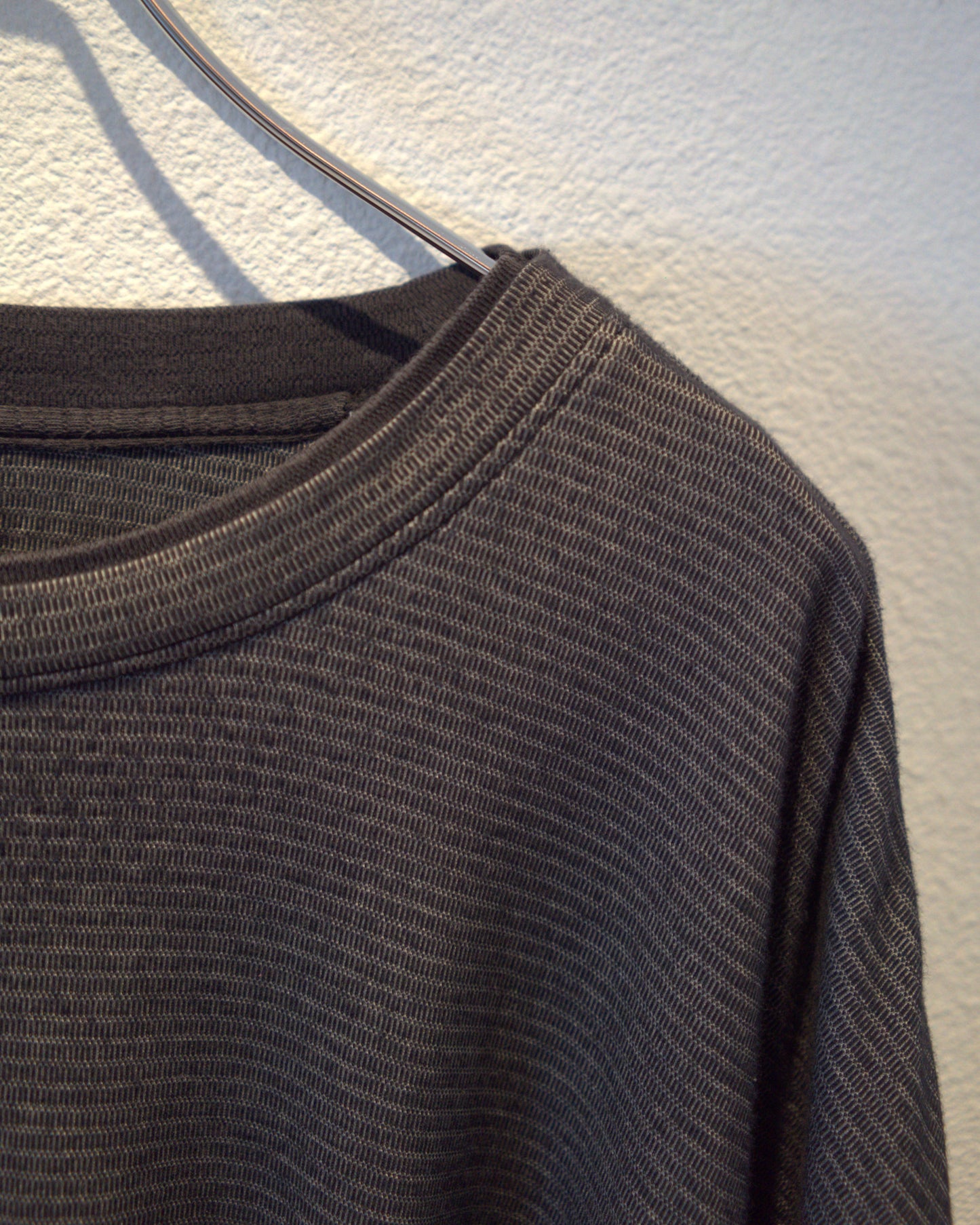 Jacquard knit T-shirt