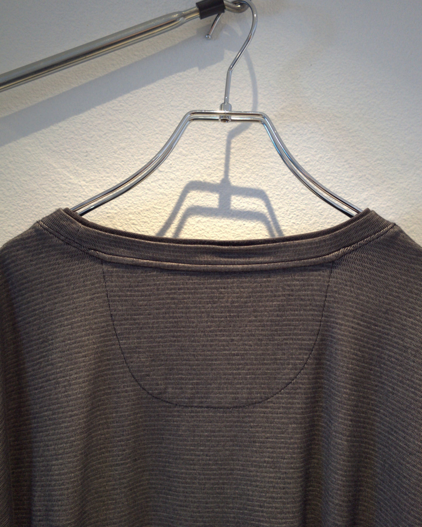 Jacquard knit T-shirt