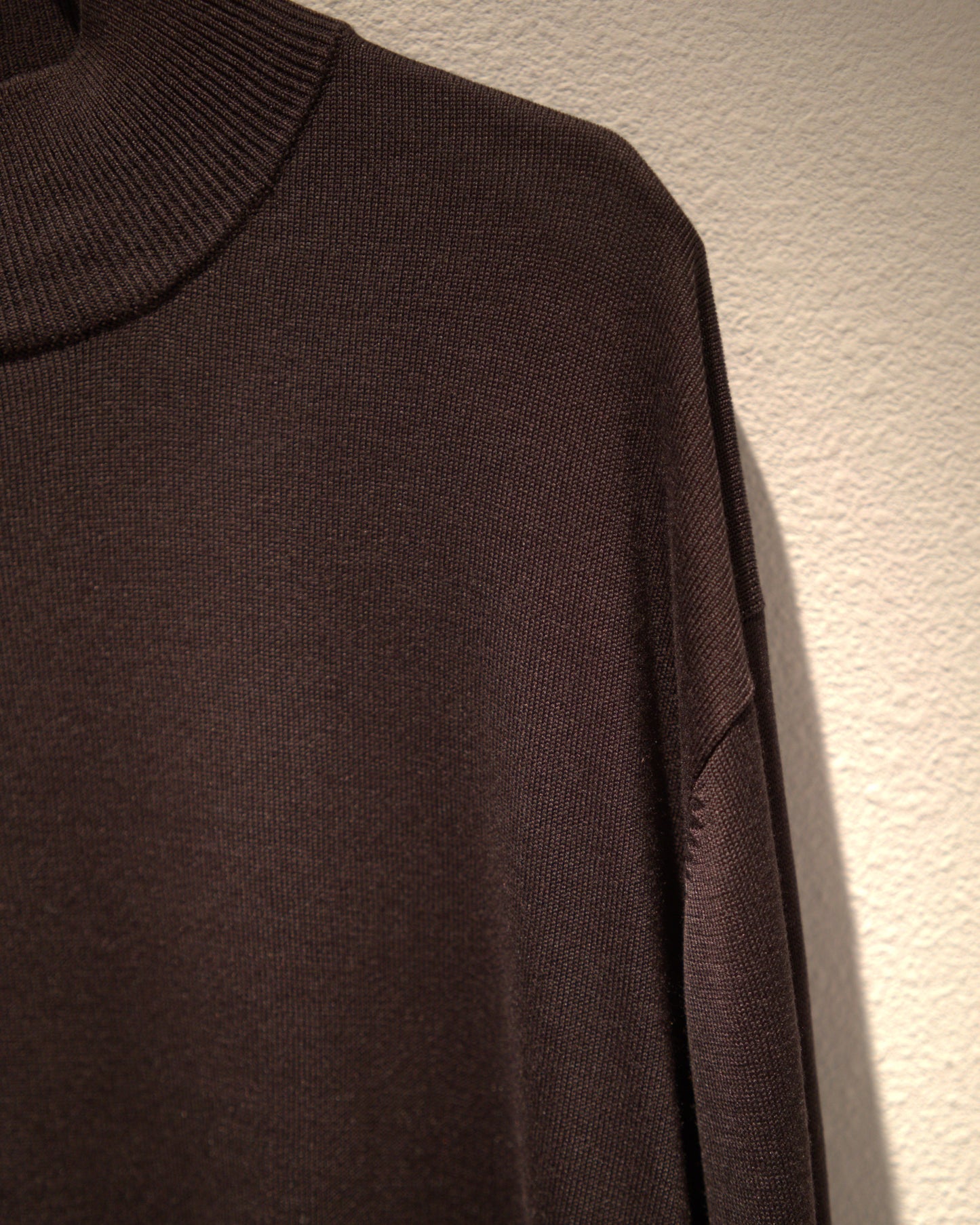 90's Silk mock neck knitwear