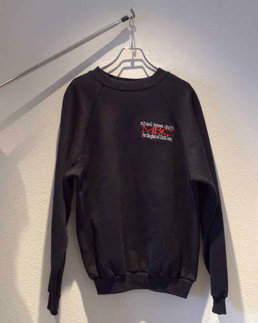 80's Embroidered MBC logo sweatshirt