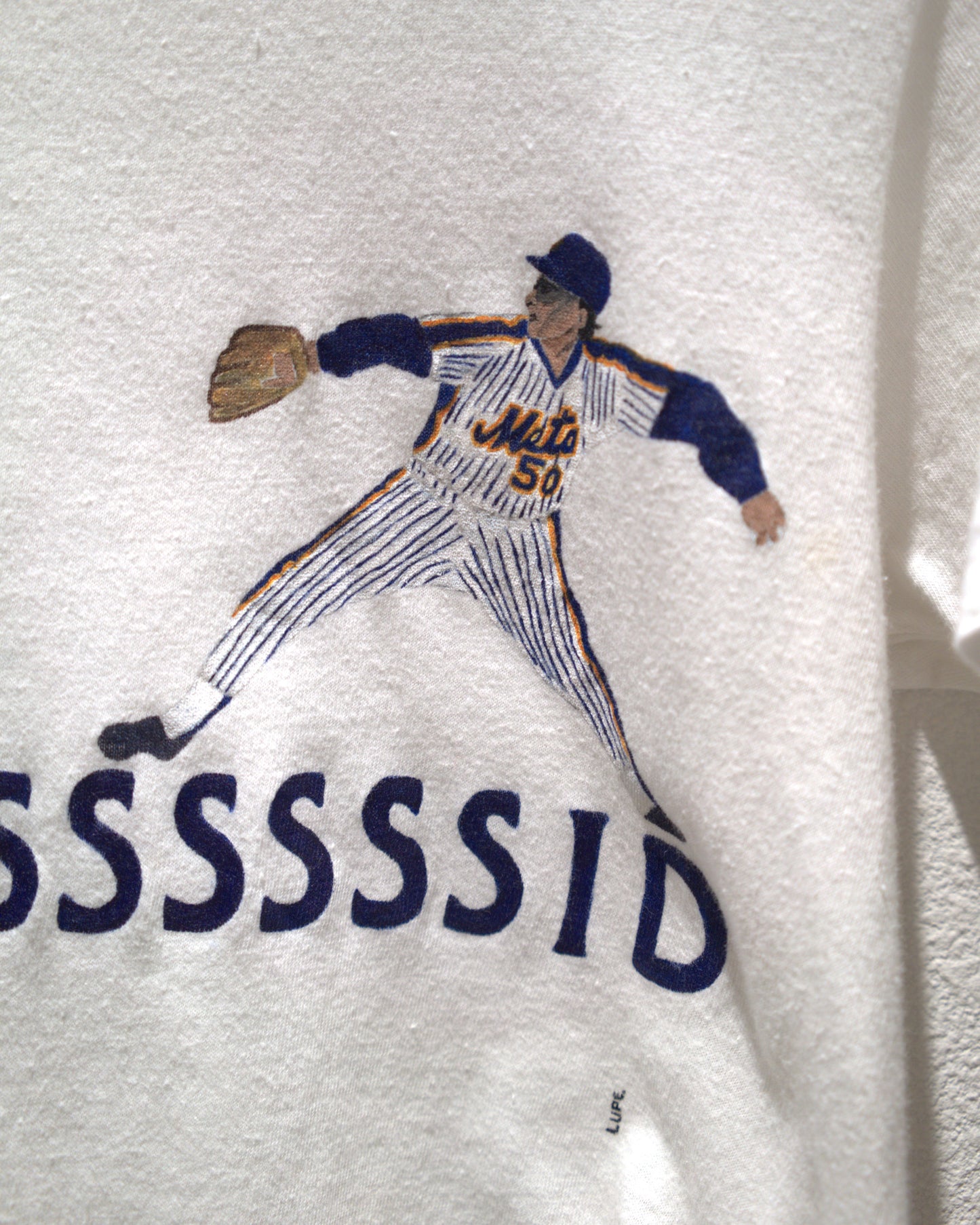 70's Baseball print T-shirt