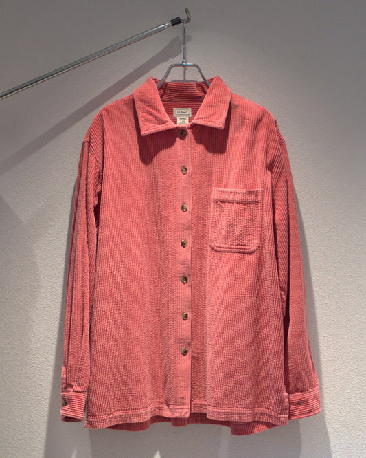 90's Thick-ribbed corduroy shirt